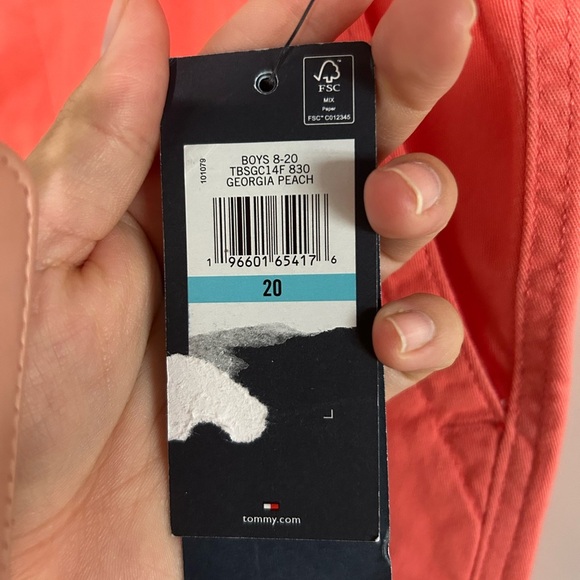 Tommy Hilfiger NWT Georgia Peach Pants, Sz 20 - Picture 2 of 3